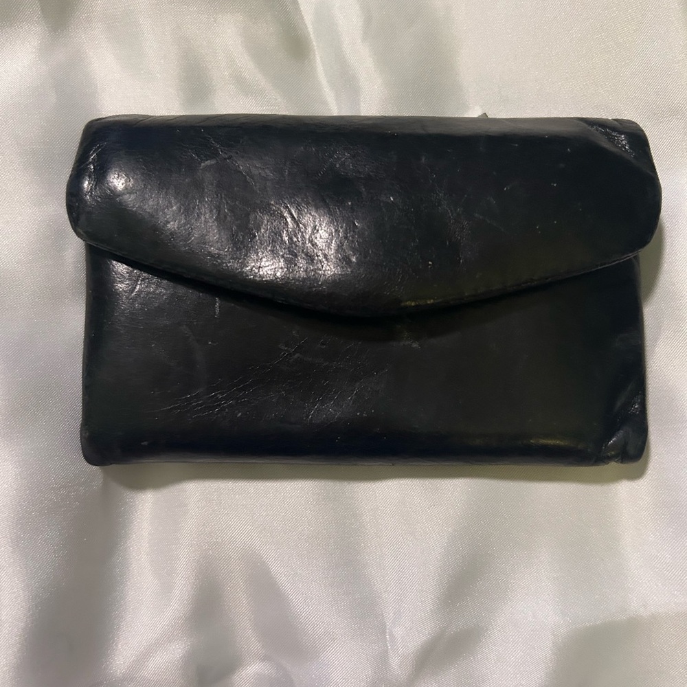 HOBO Black and White Geometric Wallet